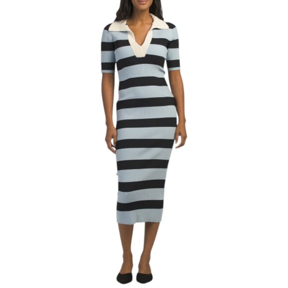 ALC Blue Multi Darcy Dress - Picture 1 of 2